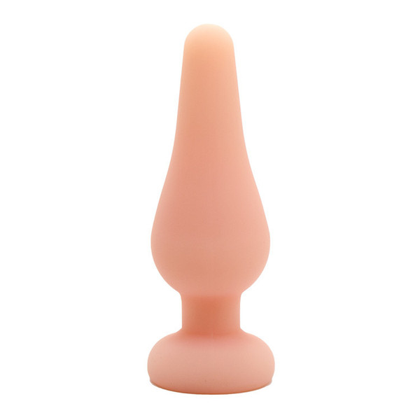 Black and beige silicone anal Plug, High quality Anal plug for beginners, Anal sex toys for men and women, Sex game Products