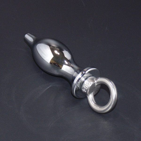 Metal Anal Plug Silver Stainless Steel Butt Plug Anal Toy Sex Toys for Couples