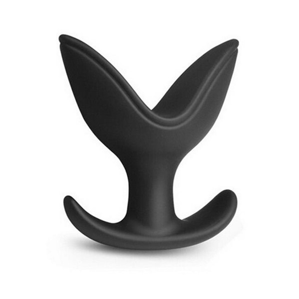 Soft Silicone V Port Anal Plug SM Toys Opening Butt Plug Speculum Prostate G-spot Massage Anal Sex Toys Faloimitator For Woman