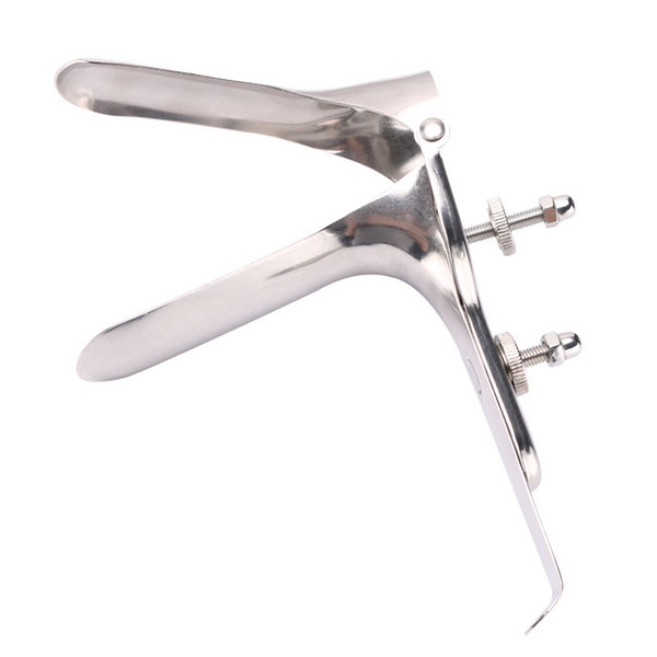 Stainless Steel Medical Vaginal Speculum Device Anal Dilator Medical Themed Sex Toys