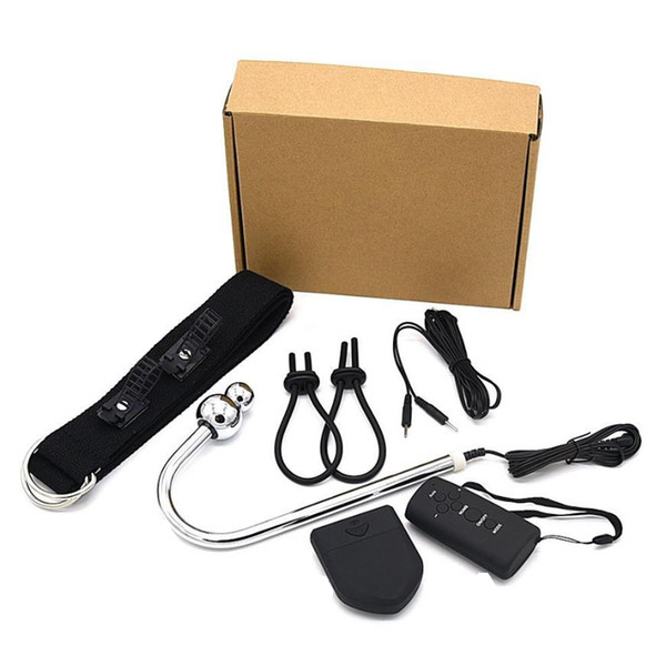 Wireless Remote Control Electric Shock Kit Penis Ring Anal Plug Electro Sex Medical Themed Toys Electro Shock Sex Toys For Men