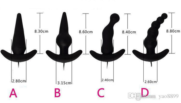 Aphrodisia Waterproof Vibrating Butt Plug Black Color 10 Mode Silicone Anal Vibrator for Male & Female anal sex toys Q668