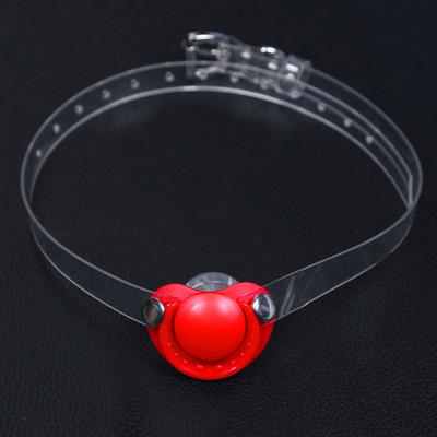 Locking Breathable Silicone Mouth Gag BDSM Gags for Bitch Torture Slave Training Group Sex Party Fetish Play Bondage Gear Adult Sex Toys