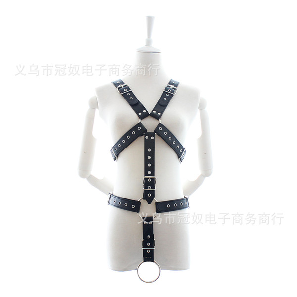 Men's BDSM Bondage,Leather Belt Chest Harness Lingerie,Gay Buckles Harnesses Costume, Sex Toys For Men D168