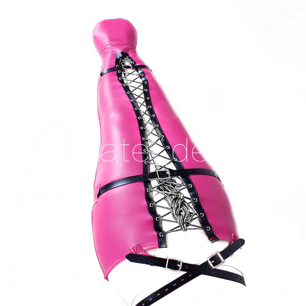 PU Leather Bondage Mermaid Body Harness Sex Toys for Women Couple Sex Products Foot Leg Blinder Bondage Restraints Adult Game