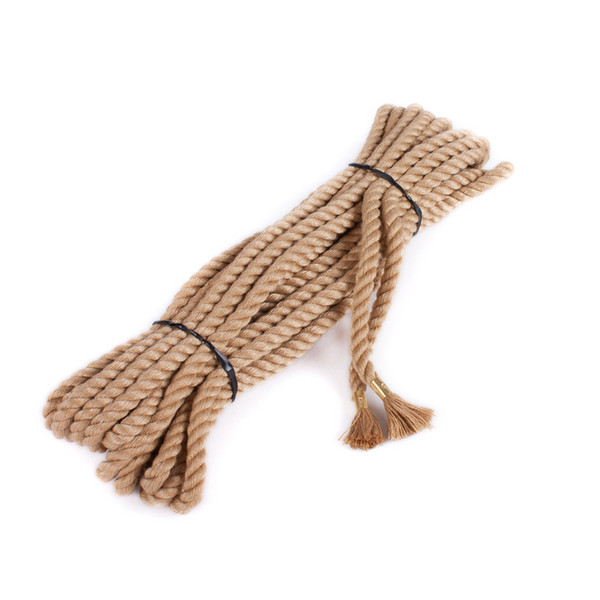 10M 8M and 3M Thick Cotton Bondage Rope Fetish Slave Sex Bondage Restraint Soft Rope Body Harness Sex Toys For Couples Adult Game Flirt