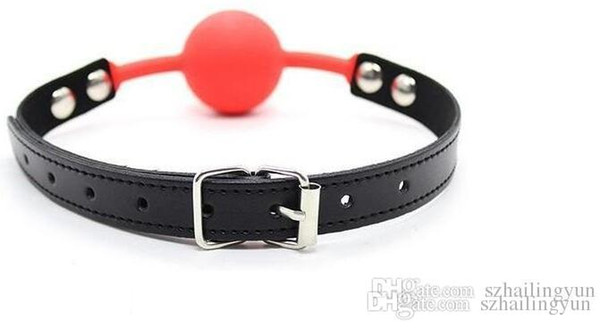 Sex Products Silicone Ball Gag Mouth Gag Sexual Bondage Sex Toy Slave Gag For Couples Adults Games