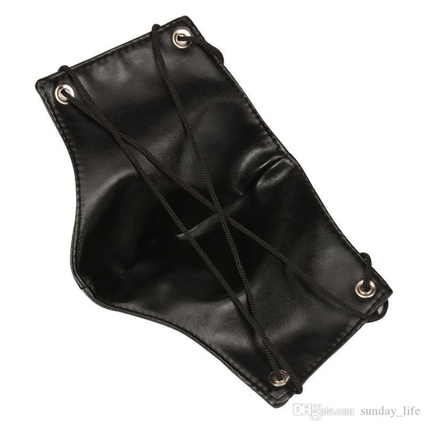 Free Shipping!Adult Games Sex Products , Funny Sex Mask , Soft PU Leather Bondage Restraints Mouth-muffle , SM Sex Toys for Woman and Men