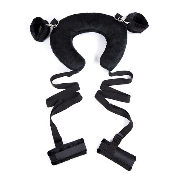 SM bondage Sadism Adult sex toys leather female suit sex bondage Sex furniture Tied pillow#wjt0050