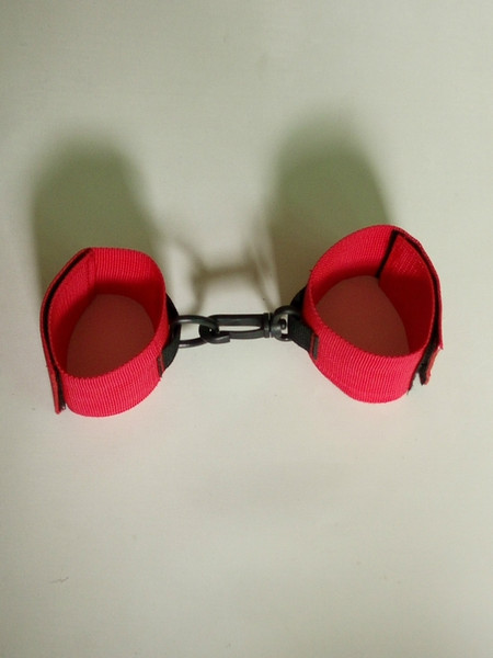 Bondage-Sex toys alternative toys adult couple tied toys red nylon handcuffs footcuffs Handcuffs Ankle Cuffs#wjt0068