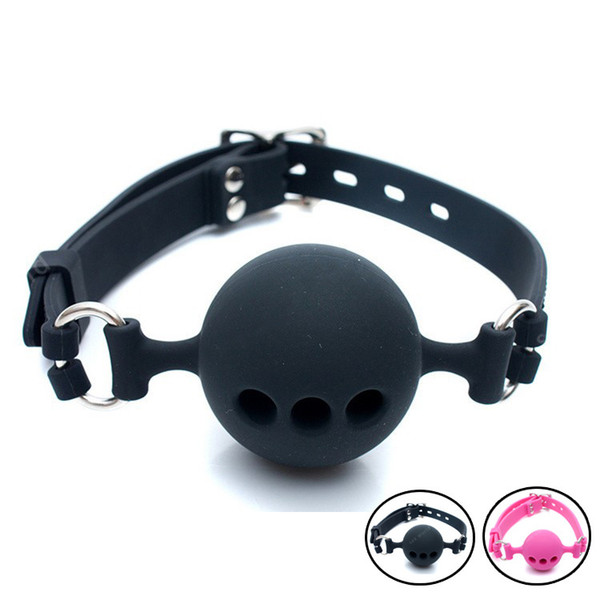 Sweet Magic Silicone Ball Mouth Gag Oral Fetish Slave Restraints BDSM Bondage Roleplay Costumes Accessory Gag Erotic Toys Adult Game