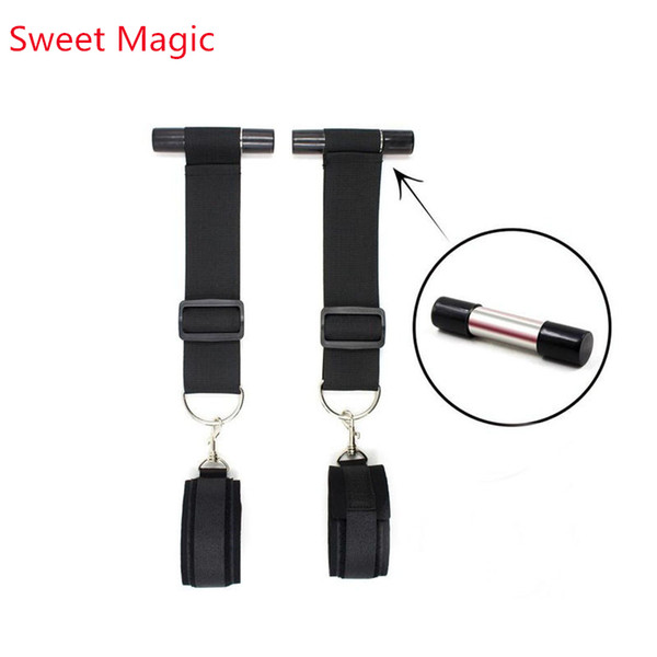 Sweet Magic BDSM Role Play Sex Toys Door Swing Hand Cuffs Ankle Cuff Window Hanging Fetish Bdsm Bondage Restraints Sex Product For Couples