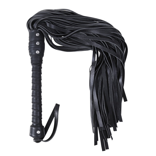 Huge Genuine Leather Whip Flogger Ass Spanking Bondage Slave Restraints Fetish Sex Products Adult Toys For Women Men Gay