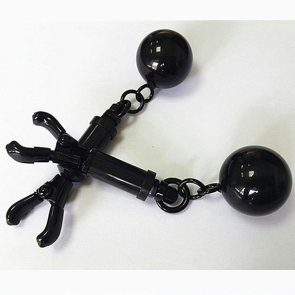 Bondage Slave Heavy Metal Nipples Clamps Breast Clips Papilla Stimulator Fetish Adult Games Sex Products Flirting Toys For Women 280g