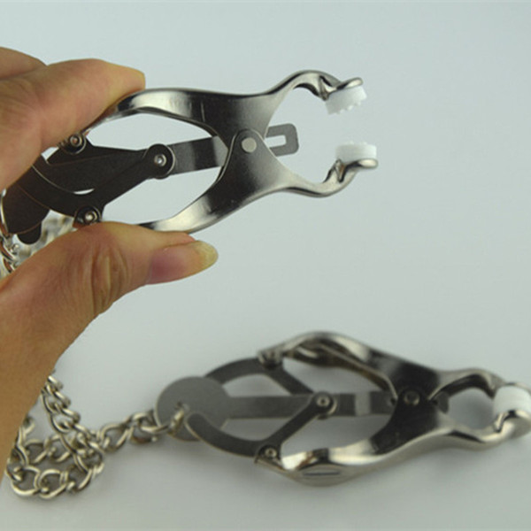 Metal Nipples Clamps Breast Clips Papilla Stimulator Bondage Slave In Adult Games For Couples Fetish Sex Toys For Women Men SYJL