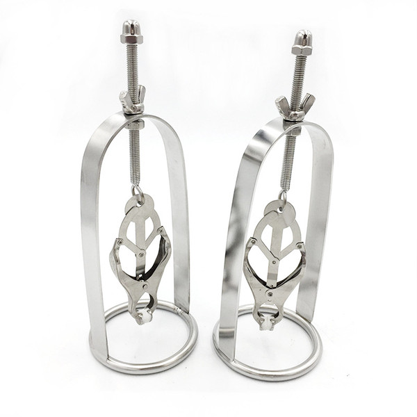 Stainless Steel Metal Nipples Clamps Breast Clips Bondage Slave In Adult Games For Female Fetish Sex Products Erotic Flirting Toys For Women