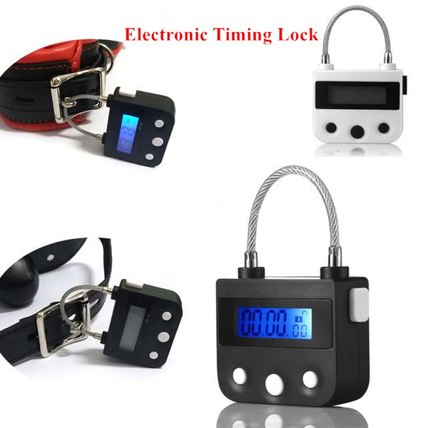 USB Charging Multipurpose Timing Lock Chastity Lock BDSM Fetish For Bondage Slave Training Adult Games Couples Sex Toys