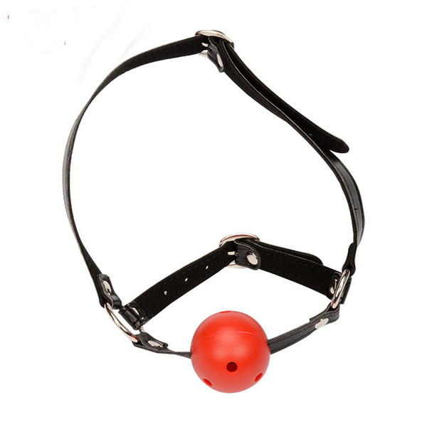 Free Shipping Mini Soft Silicone Ball Mouth Gag Ball Gag Black Red Pink Bondage Gag Ball Sex Toy Adult Toys