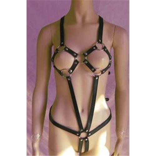 2015 Female PU Bondage BDSM 290g Full Body Black Bondage Belt Sex Products Adult Sex Toys for Couple Sex Game Sexy Bondage Gear BF040404