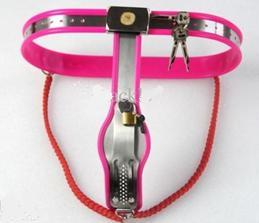 Female metal pant underwear stainless steel Chastity Belt sex toy