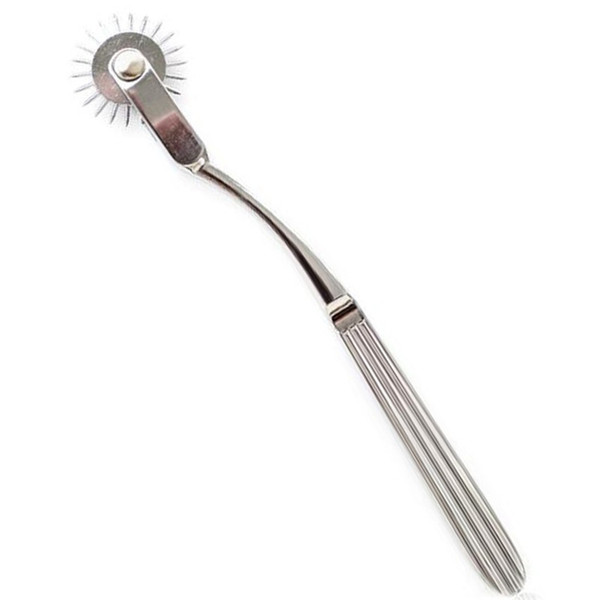 Wholesale 10pcs/Lot New Deluxe Medical Diagnostic Reflex Hammer Pin Wheel BDSM Gear Roller Rolling Wartenberg Wheel Pinwheel Fetish Neurolog