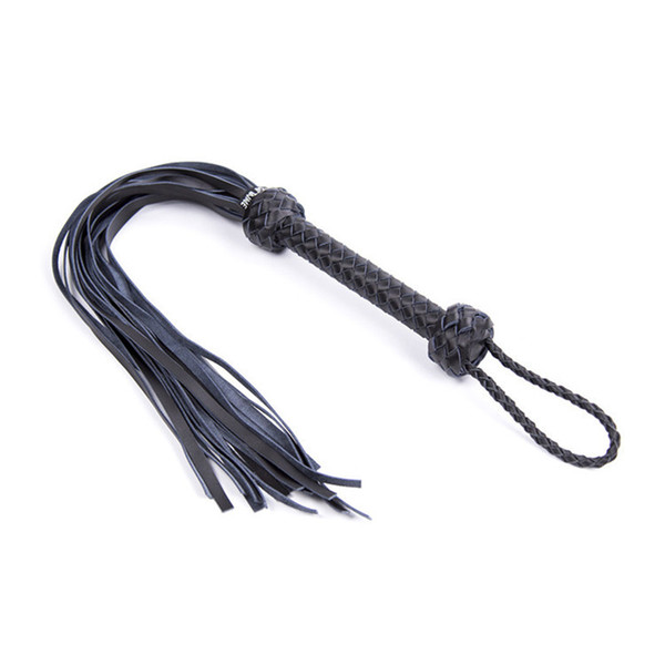 black real leather whips spanking whip slave bondage gear torture purnishment adult sex bdsm toys for couples adult supplies