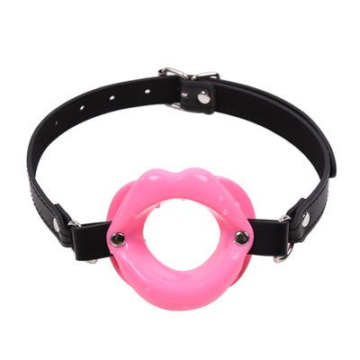 New Erotic Toys Slave bdsm Bondage Strap Lips O Ring Gag, Fetish Silicone Open Mouth Gag, Blowjob Adult Sex toys for Couples