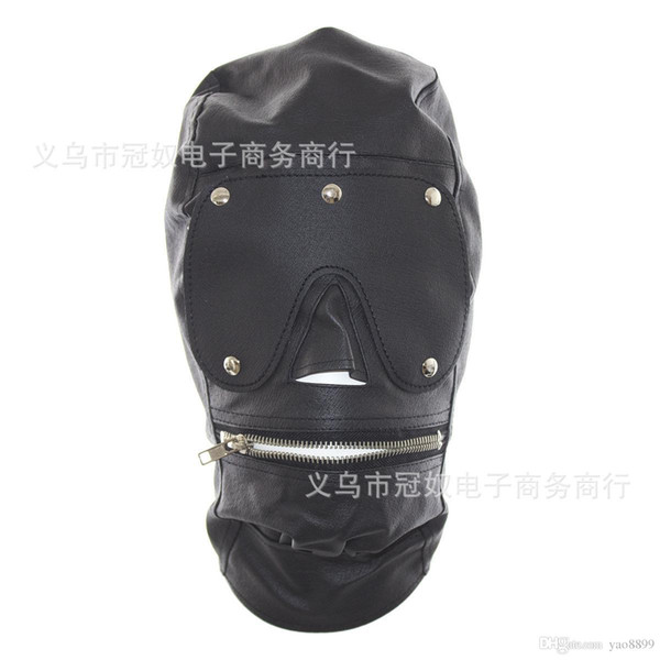 Bdsm sex toys choking stifle suffocate asphyxia game Sex Head Face Mask Blindness Hoods Bondage BDSM Products