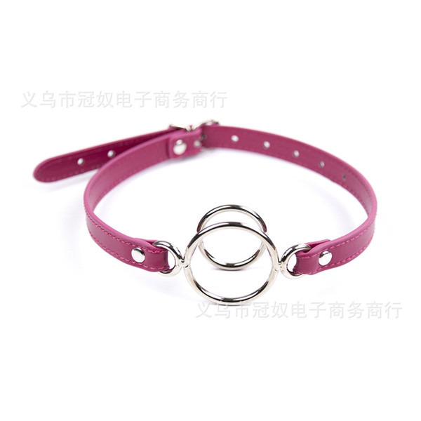 Erotic Products Deep Throat Double Round Open Mouth Gag Slave Cosplay Bondage Adult Games Sex Toys