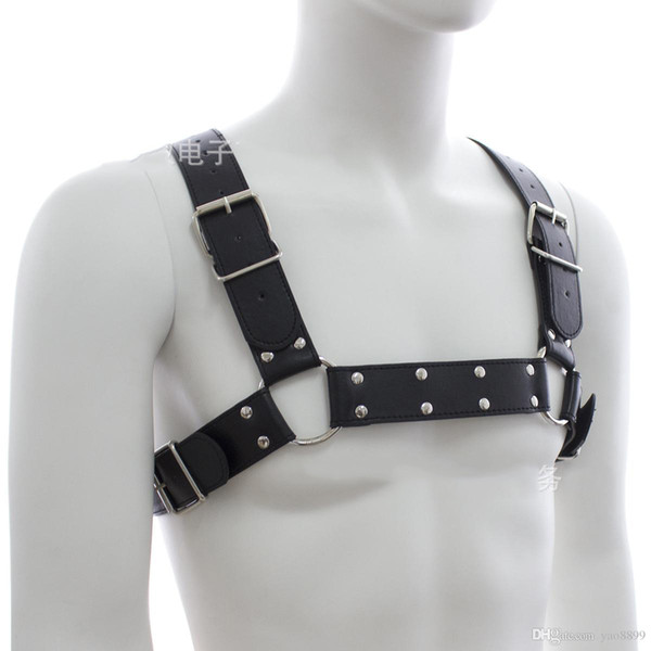 Mens slave bondage sex restraint mask Body Harness Adult Sex Game product