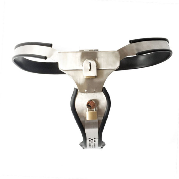 Female Chastity Devices Adjustable Stainless Steel Chastity Belt with Anal Vagina Plug Sex Bondage bdsm Sex Toys