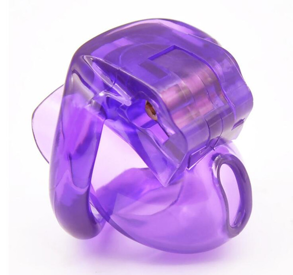 Latest Design The Nub of HT V3 Natural Resin Male Cock Cage With 4 Penis Ring Bondage Lock Chastity Device Adult BDSM Sex Toy 4 Color 413