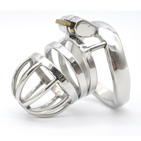 Small Male Chastity Devices Stainless Steel Chastity Belt CD100-1