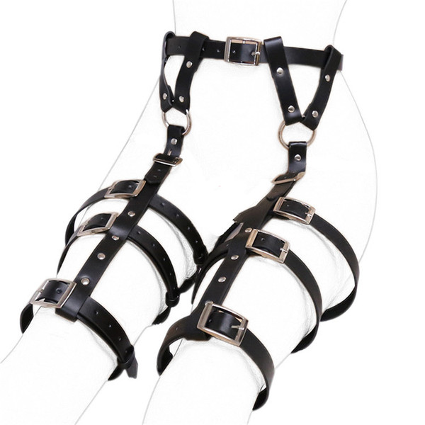 bdsm thigh harness restraints bondage gear belt Adult games sexy chastity device pant sex toys for women GN302400222