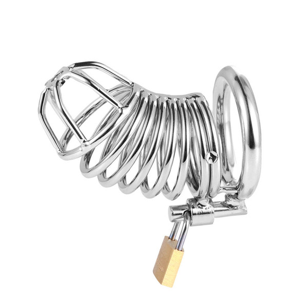 Spiral Penis cage Male Chastity Device Cock Cage metal Chastity Belt Sex Toys