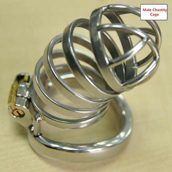 Newest Arrival Male chastity device cock lock chasity cages new lock design chastity devices for men BDSM