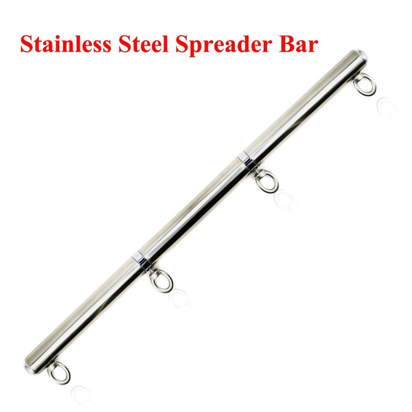 Stainless Steel Spreader Bar For Sex Bondage Hand Cuffs Ankle Cuffs Harness Fetish Restraints Sex Toys For Couple Sex Products