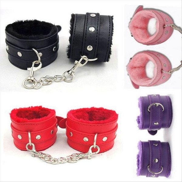 Restraints Handcuff Bondage BDSM Sex Chastity Device Leather Bondage Harness Handcuff Couples Erotic Sex Products for Sex