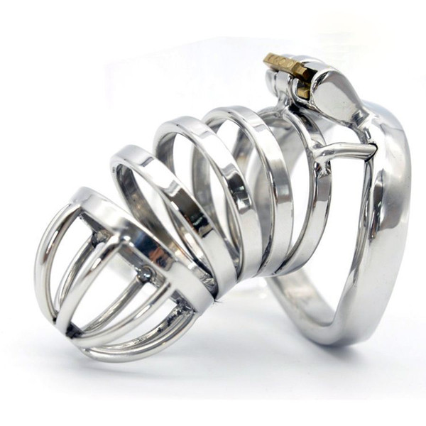 Stainless steel cock cage male chastity device cb6000 chastity cage penis ring Belt sex toys sex products 276