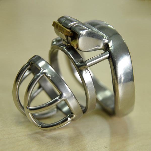 Anti off Spiked ring male Chastity belt stainless steel sex ring for men chastity device