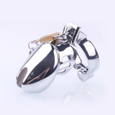 Health 3Male 316L stainless steel Luxury ultimate Small Cage version Chastity Locking Device Sex Toys For Men Q268.