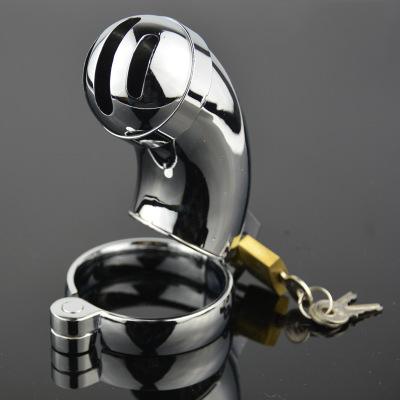 Stainless Steel Cock Cage Ring Chastity Cage Belt Sex Toys For Men Male Chastity Devices Penis Rings Virginity Lock Z168