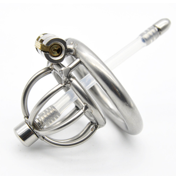 Super Small Male Bondage Chastity belt Stainless Steel Adult Cock Cage BDSM Sex Toys Chastity Device Short Cage W668
