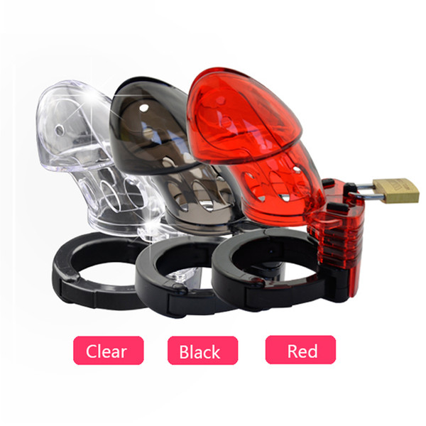 Adjustable Size Cock Cage Male Chastity Device Virginity Lock Penis Ring Adult Game Sex Toys For Men