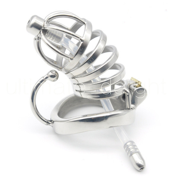 Ergonomic Design Stainless Steel Male Chastity Device,Cock Cage,Virginity Lock,Penis Lock,Cock Ring,Chastity cage,Adult Game