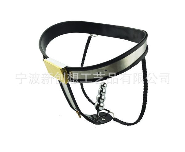 Stainless steel Y type female chastity belt type T pants C word pants for chastity chastity metal lock A184