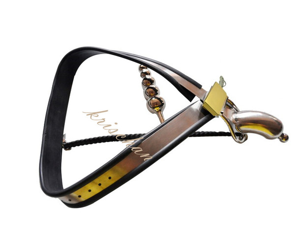Stainless Steel Male Chastity Cages with Anal Plug,Chastity Belt,Chastity Device,Cock Cage,Penis Lock,Penis Ring,Adult Game,A186