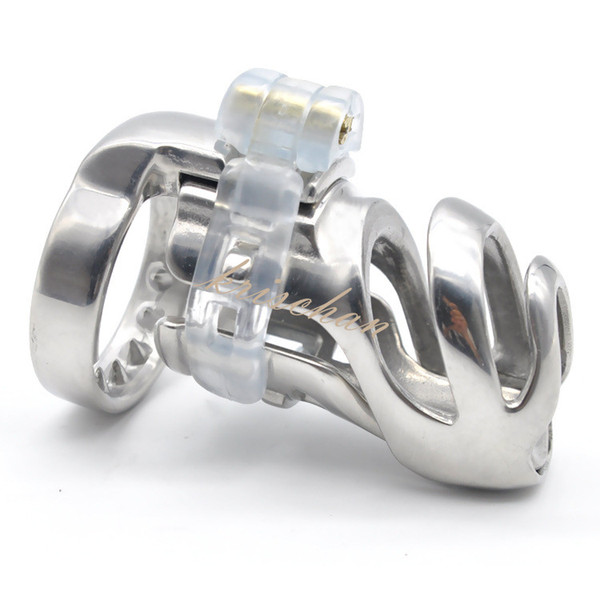 Love, L Size Male Stainless Steel Chastity Device, Cock Cages, Virginity/Chastity Lock/Cage , Penis Ring, Adult Game, Sex Toy, A359L