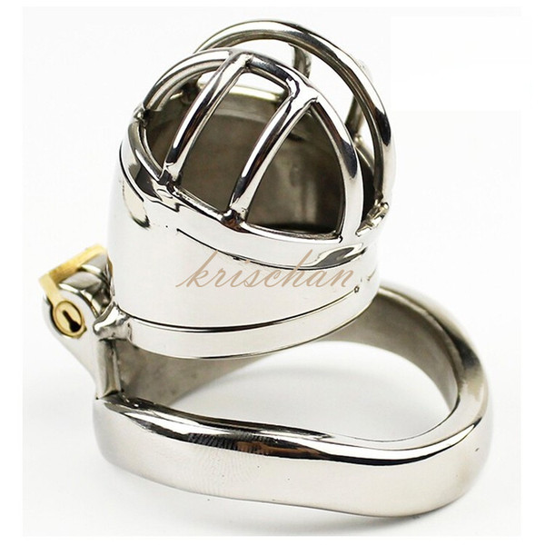 Love ,Stainless Steel Stealth Lock Male Chastity Device,Cock Cage,Virginity Lock,Penis Lock,Cock Ring,Chastity Belt A271