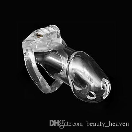 Long/Small Cock Cage Male Chastity Device With 4 Size Penis Ring Stealth New Lock Chastity Belt Sex Toys For Men